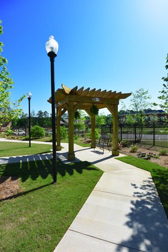 Outdoors at Hope Memory Care Center Fayetteville Georgia